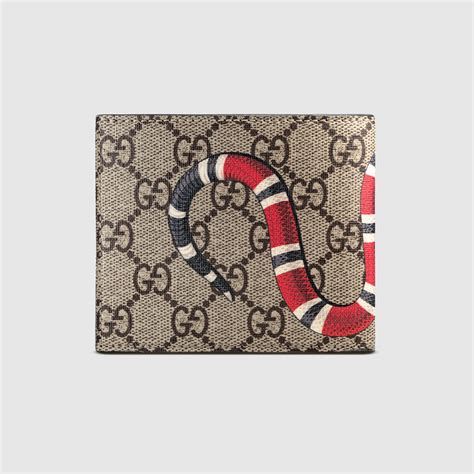 gucci mens wallet snake